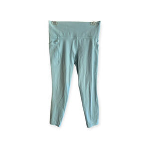 Athleta Salutation Stash Pocket II 7/8 Tight Leggings Light Green M‎ High Rise